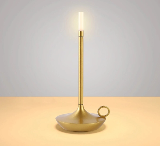 LED USB Rechargeable Table Lamp Touch Switch Bedside Decorative Lamp for Residential, Bar Atmosphere, and Home Office