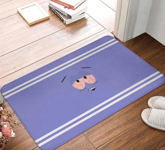 Purple Eyes Entrance Doormat: Decorative Carpet for Home, Living Room, Bathroom, and Balcony – Non-slip Long Floor Mat