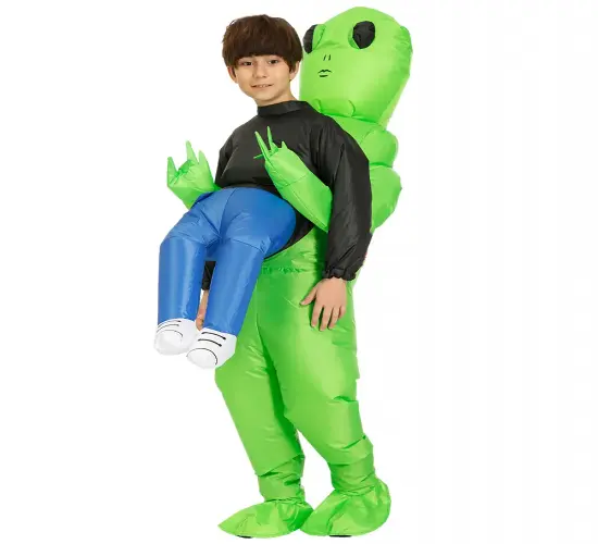 Alien Invasion Inflatable Costume: Spine-Chilling Monster Cosplay for Adults and Kids, Ideal for Thanksgiving, Christmas, Parties, Festivals, Stage Performances, and Children's Clothing Events