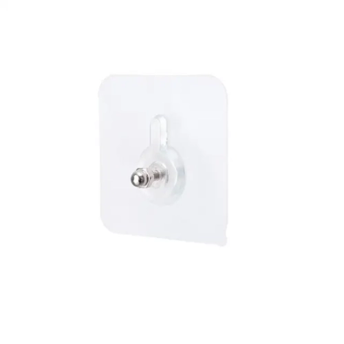 Transparent Strong Hook Hanger: Self-Adhesive Wall Hook for Pictures and Doors – Innovative Wall Hanger with Adhesive Screw Sticker for Easy Installation"