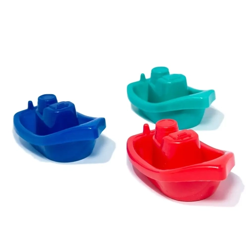 Floating Ship Boat Baby Bath Toys: Educational Water Play Toys for Kids in the Bathtub and Shower (3/4 Pieces)