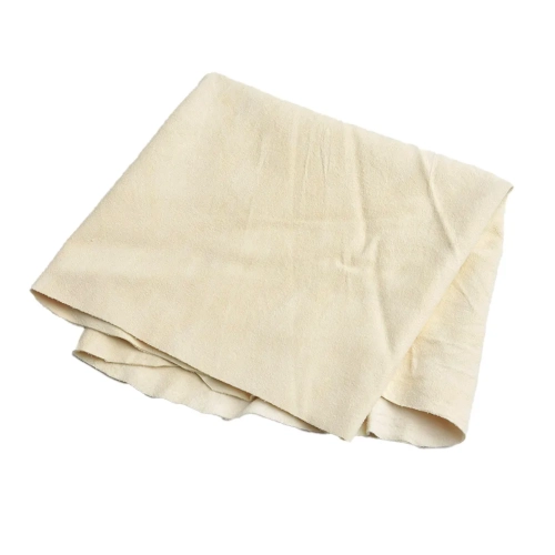 Car Washing Chamois Leather Cleaning Cloth Strong Absorption, 40 * 30 cm Size, Ideal for Car Care and Wear. Car Wash Accessories.