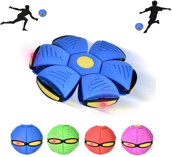 LED Light Flying Saucer Ball: Magic Deformation UFO, Outdoor Fun Toys for Boys and Girls - Exciting Decompression Flying Toy for Kids, a Perfect Gift.
