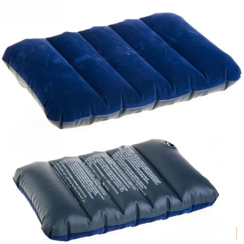 Portable Square Inflatable Pillows: Folding Air Cushion Pillows for Car Travel, Hiking, Nap Rest, and Outdoor/Home Sleeping Bedding