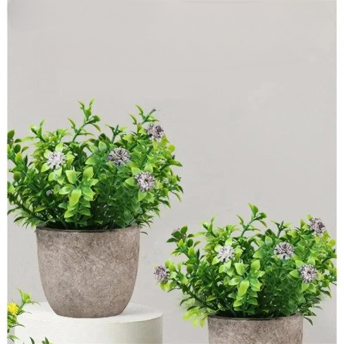 Mini Artificial Bonsai Plants: Cute and Realistic for Office Desktop Decoration and Gifting