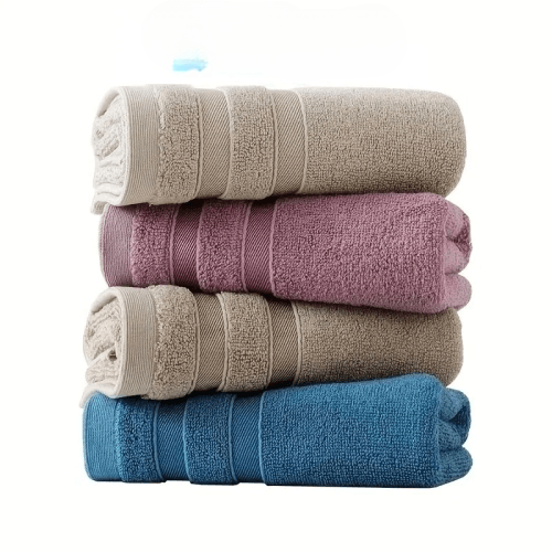 1 PC Natural, Sustainable, Hypoallergenic, High Absorbent, Super Soft Luxury Premium Bamboo Cotton Hand Towel