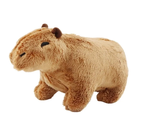 "18cm Capybara Stuffed Animal Plush Toy - Soft and Fluffy Capybara Doll, Perfect Gift for Kids' Birthdays and Christmas, Ideal for Home and Room Decor"