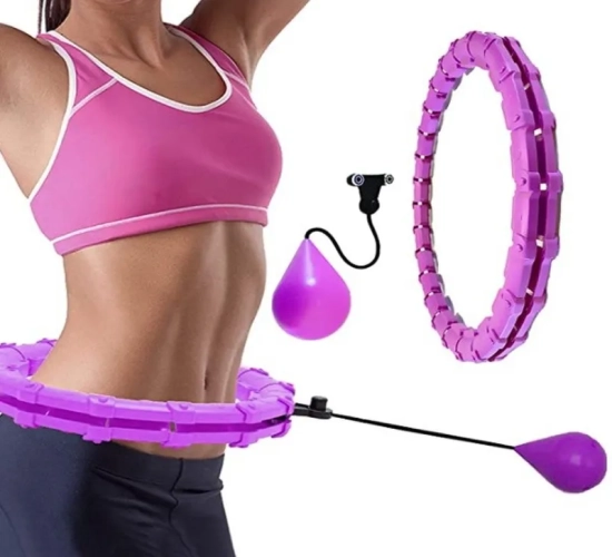 32/20/24/28-inch Detachable Massage Hoops - Fitness Equipment for Gym and Home Training, Ideal for Weight Loss and Thin Waist Exercise."