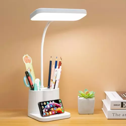 USB Learning Dormitory Bedroom Bedside Reading Night Light: LED Desk Lamp with Eye Protection for College Students, Desk, and Nightlights.