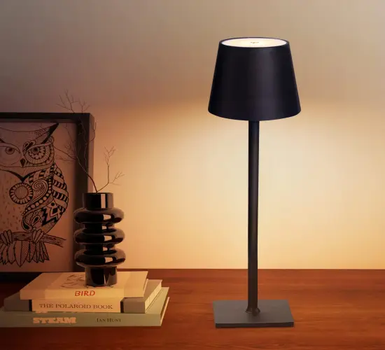 IRALAN: Your Versatile Rechargeable Table Lamp – Wireless, Touch-Controlled, Portable, and USB-C Powered for Bedroom, Camping, and Desk Lighting