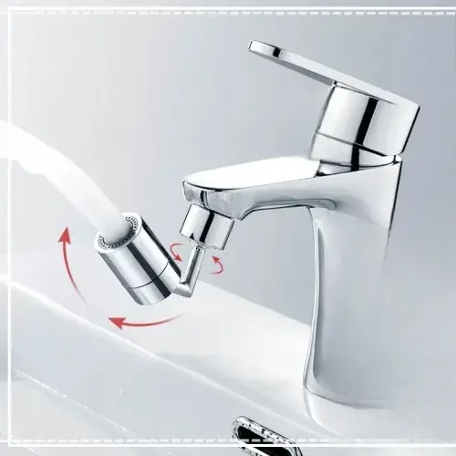 "Revolutionary 720° Swivel Faucet Spray Head: Dual Modes, Water-Saving Innovation for Your Kitchen and Bathroom Taps"