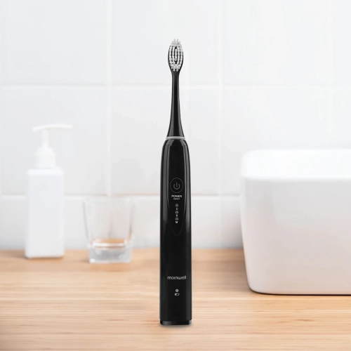 Electric Toothbrush - Featuring Timer, 3 Modes, USB Charger, and Rechargeable Design, Comes with Replacement Heads Set for a Complete Dental Solution.