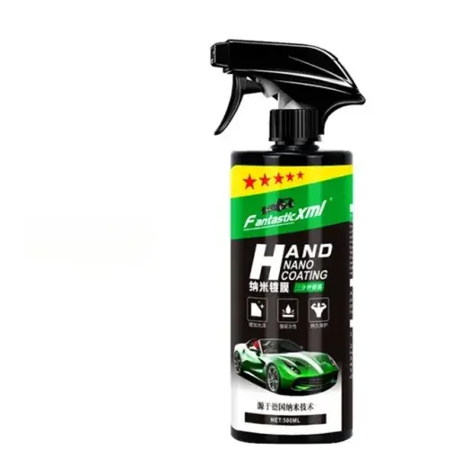 Nano Ceramic Car Coating: 100ml-500ml Liquid Spray for Auto Detailing. Includes Polish Wax Film, Paint Care Protector Kit, and Accessories.