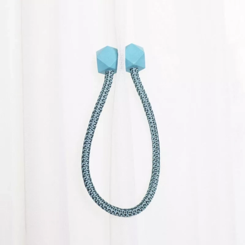 Enhance Your Décor with 1pc Magnetic Curtain Tiebacks: Stylish and Convenient Holdback Rope with Strong Magnet Clips for Curtains"