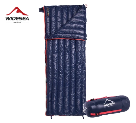 Ultralight Camping Sleeping Bag: Down Insulated, Waterproof, and Portable - Comes with Convenient Compression Storage, Ideal for Travel and Outdoor Adventures