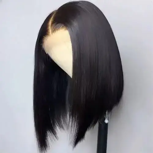 HD Transparent Full Lace Frontal Wig: Lace Front Human Hair Wigs Designed for Women, Providing a Glueless and Natural Look