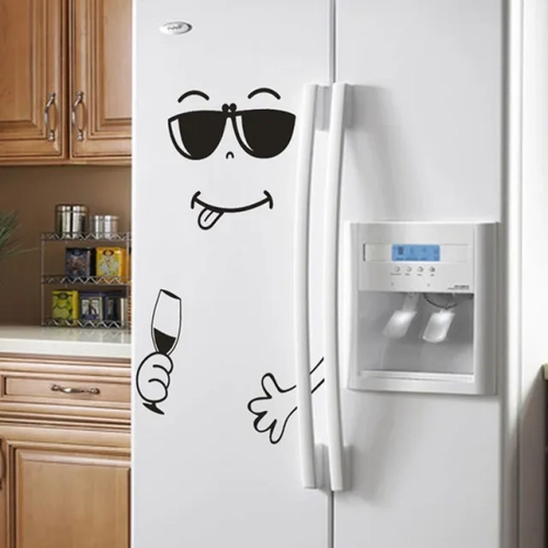 Add a touch of humor to your Dining Room with these DIY Vinyl Art Wall Decals. Perfect for Home Decoration, they can also be used as Refrigerator Stickers.