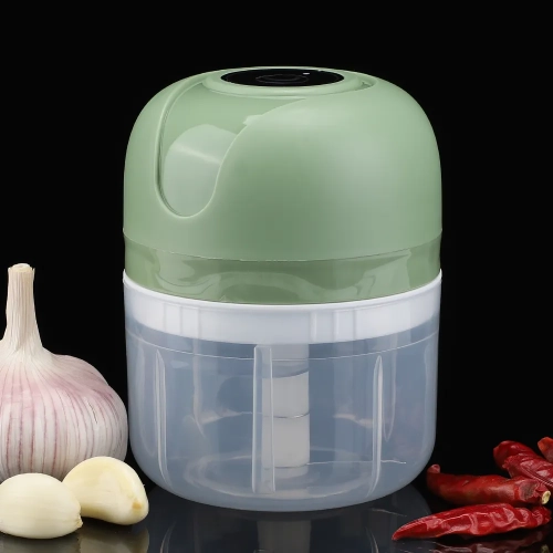USB-Powered Electric Mini Food Chopper: Kitchen Gadgets for Mashing Garlic, Crushing, and Grinding Meat and Vegetables. Portable and Convenient for Everyday Kitchen Use.