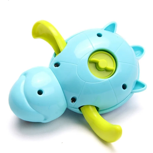 Cute Tortoise Bath Toy: Colorful, Floating, Clockwork Fun for Kids.