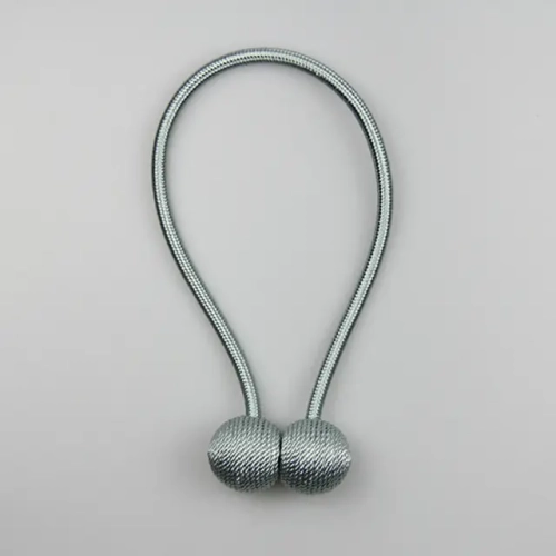 Home Decor 1Pc Pearl Magnetic Ball Curtain Tie Rope - A Simple and Versatile Curtain Buckle for Living Room Curtains, Also Ideal for Storage.