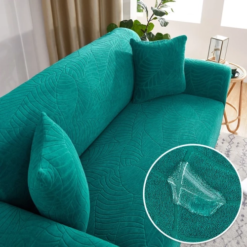 Thick Elastic Jacquard Sofa Cover for Living Room: Couch, Armchair, and L-Shaped Corner Sofa Cover Options for 1/2/3/4 Seaters