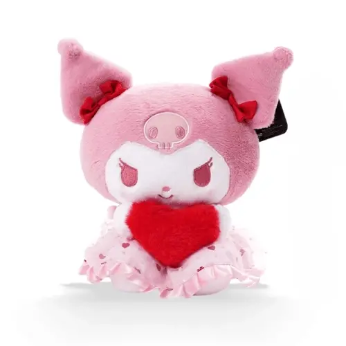 Pink Hello Kitty, Kuromi, Melody, Cinnamoroll, Peach Blossom Series Stuffed Toys – Perfect Christmas and Halloween Day Gifts"