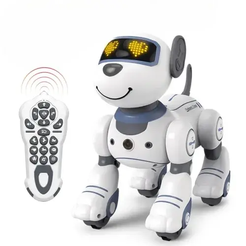 Funny RC Robot: Electronic Dog Stunt Dog with Voice Command, Programmable, Touch-sense, Music Song - Robot Dog for Children's Toys