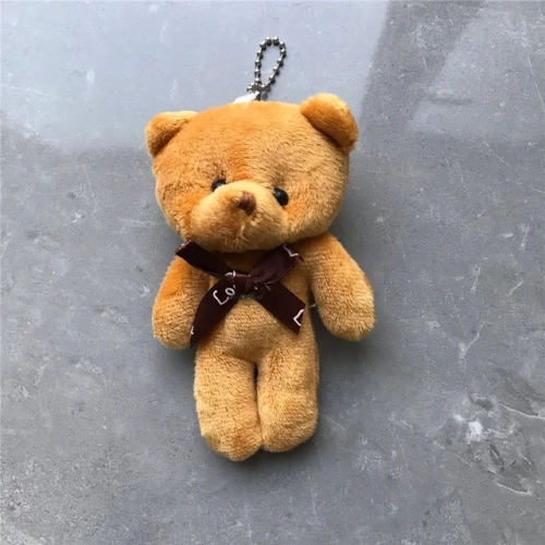 Little Bear Plush Stuffed Toys - 6 Colors, Key Chain Doll. Ideal for Wedding Party Decoration Gifts with Free Shipping.