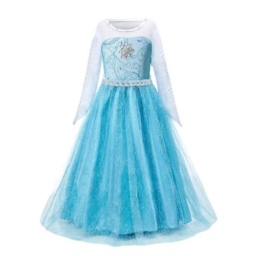 Princess Costume Collection for Girls - Cinderella, Snow White, Aurora, Sofia, Rapunzel - Halloween and Birthday Party Dresses for Children
