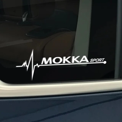 2PCS Car Side Window Trim Decals for Opel OPC Astra J H G K Insignia Corsa D B E Mokka Vectra B - Auto Decor Accessories