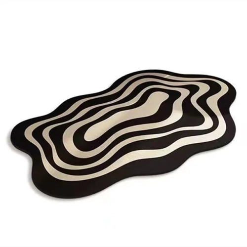 Super Absorbent Bathroom Mat - Non-Slip Diatom Mud Toilet Pad, Quick-Drying Floor Mat for Home, Bath, and Shower Rug.