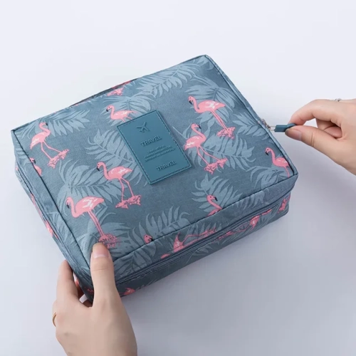 Outdoor Girl Makeup Bag: A Waterproof Cosmetic Bag for Women, designed for organizing toiletries and makeup essentials. A practical and stylish storage solution for females on the go.