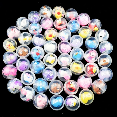 12/30 PCS 32MM Mixed Surprise Capsule Egg Toys - Fun for Kids' Birthday Parties, Christmas, Back to School Gifts, and Kindergarten Prizes.