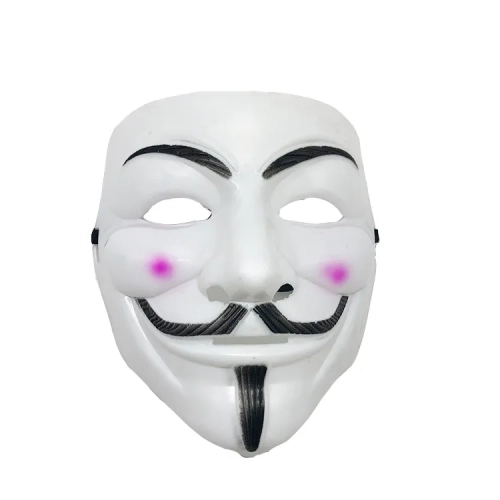Single piece of Anonymous Carnival Steampunk Cosplay Costume Anime mask for the face/headwear. Perfect for Halloween parties, serving as a mask prop.