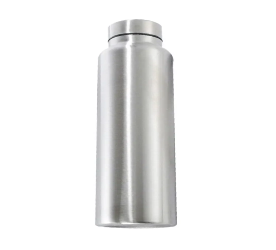650ml/1000ml Stainless Steel Sport Water Bottle, Durable Single-Layer Metal Flask for Camping, Sports, and Gym.