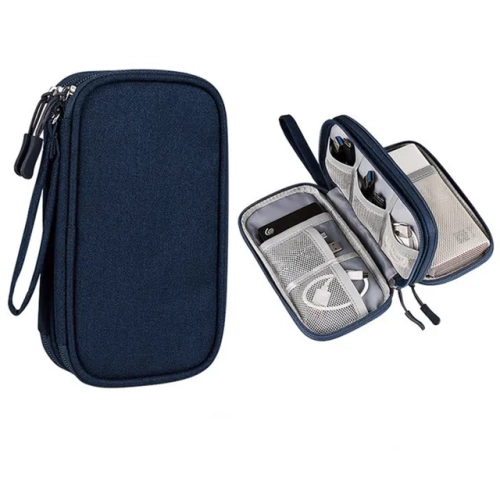 Portable Digital Storage Pouch for Travel - Waterproof Electronic Accessories Storage Bag, Travel Organizer, Cable Organizer.