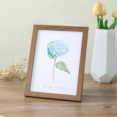 Wooden Photo Frame for Wall Hanging: Available in 10X15, 15X20, 20X25cm, and A4 Sizes. Wood Picture Frame Stand for Pictures, Ideal for Photo Decor and Commemorative Gifts.
