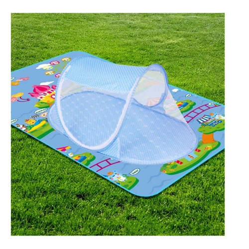 Portable Foldable Baby Netting: Polyester Newborn Sleep Bed with Travel-Friendly Design for Babies 0-3 Years Old - Functions as a Baby Mosquito Net, Travel Bed Netting, and Play Tent for Children