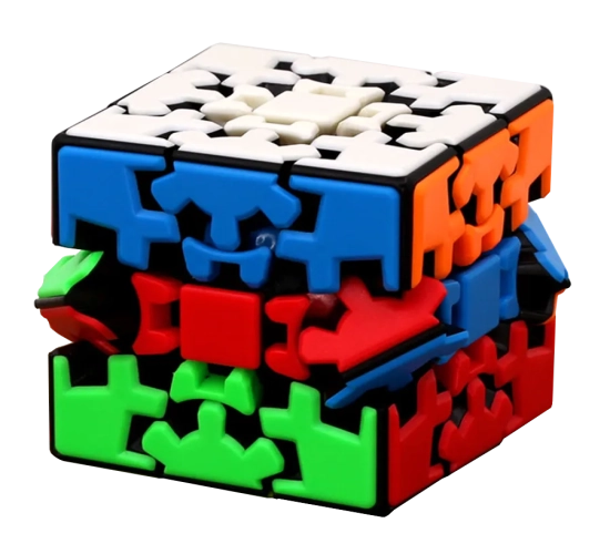 "Ziicube Magic Gear Cube 3x3 - Professional Gearwheel Puzzle for Twist Game, Ideal Gifts. (Cubo Mágico Profissional, головоломка, 기어큐브)"