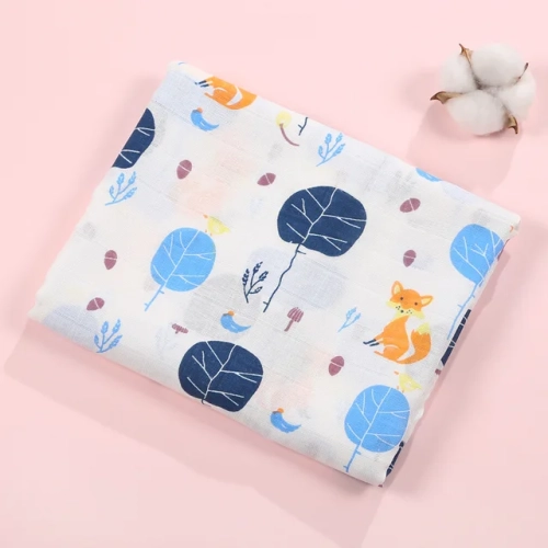 Multi-Functional Swaddle Newborn Baby Blanket: Muslin Blanket, Bed Sheet, Baby Bath Towel, Infant Wrap, and Quilt with Various Designs