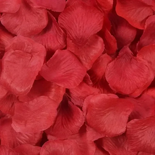 Colorful Artificial Rose Petals (100-2000Pcs) for Romantic Wedding, Party, and Decoration