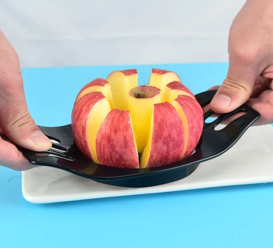Stainless Steel Apple Cutter: Slice Apples in Seconds with this Single-Piece Stainless Steel Apple Cutter