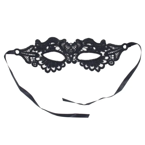 Lace masquerade face mask for women: Ideal for princess prom parties and costume props.